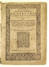 GROSS, HENNING. Magica, seu mirabilium historiarum de spectris et apparitionibus spirituum . . . libri II. 1597